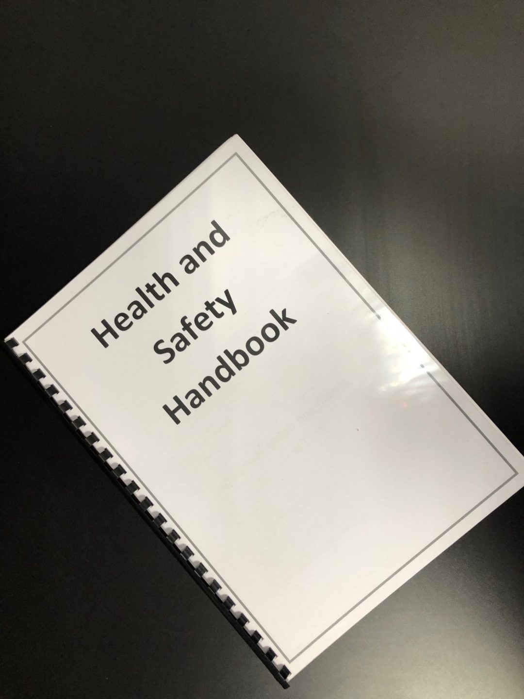 Health and safety handbook Redwing Solutions
